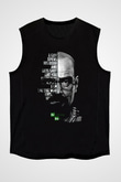 Breaking Bad Heisenberg Siyah Unisex Kolsuz Tişört
