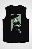 Breaking Bad Heisenberg Siyah Unisex Kolsuz Tişört