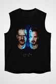 Breaking Bad Heisenberg Siyah Unisex Kolsuz Tişört