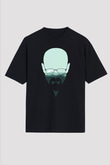 Breaking Bad Heisenberg Siyah Unisex Oversize Tişört T-Shirt