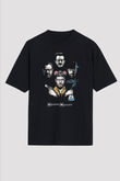 Breaking Bad Heisenberg Siyah Unisex Oversize Tişört T-Shirt
