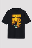 Breaking Bad Heisenberg Siyah Unisex Oversize Tişört T-Shirt