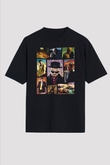Breaking Bad Heisenberg Siyah Unisex Oversize Tişört T-Shirt