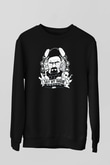 Breaking Bad Heisenberg Siyah Unisex Sweatshirt