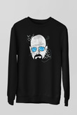 Breaking Bad Heisenberg Siyah Unisex Sweatshirt