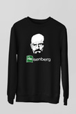 Breaking Bad Heisenberg Siyah Unisex Sweatshirt