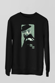 Breaking Bad Heisenberg Siyah Unisex Sweatshirt