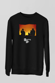Breaking Bad Heisenberg Siyah Unisex Sweatshirt