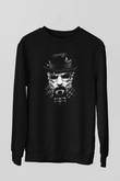 Breaking Bad Heisenberg Siyah Unisex Sweatshirt