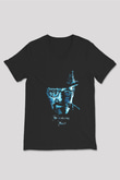 Breaking Bad Heisenberg Siyah Unisex V Yaka Tişört T-Shirt