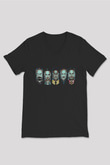 Breaking Bad Heisenberg Siyah Unisex V Yaka Tişört