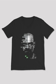 Breaking Bad Heisenberg Siyah Unisex V Yaka Tişört