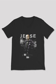 Breaking Bad Heisenberg Siyah Unisex V Yaka Tişört T-Shirt