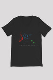 Breaking Bad Heisenberg Siyah Unisex V Yaka Tişört