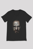 Breaking Bad Heisenberg Siyah Unisex V Yaka Tişört T-Shirt