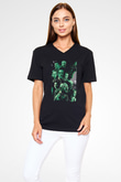 Breaking Bad Heisenberg Siyah Unisex V Yaka Tişört