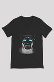 Breaking Bad Heisenberg Siyah Unisex V Yaka Tişört T-Shirt