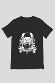 Breaking Bad Heisenberg Siyah Unisex V Yaka Tişört