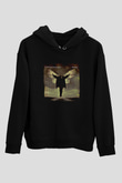 Breaking Benjamin Baskılı Unisex Siyah Hoodie