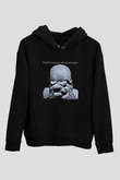 Breaking Benjamin Baskılı Unisex Siyah Hoodie