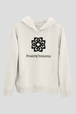 Breaking Benjamin Beyaz Unisex Kapşonlu Sweatshirt