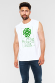 Breaking Benjamin Beyaz Unisex Kolsuz Tişört
