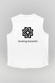 Breaking Benjamin Beyaz Unisex Kolsuz Tişört