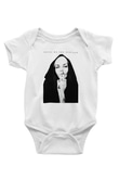 Bring Me the Horizon Baskılı Beyaz Unisex Bebek Body - Zıbın
