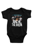 Bring Me the Horizon Baskılı Siyah Bebek Body - Zıbın