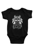 Bring Me the Horizon Baskılı Siyah Bebek Body - Zıbın