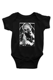 Bring Me the Horizon Baskılı Siyah Bebek Body - Zıbın