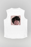 Bring Me the Horizon Baskılı Unisex Beyaz Kolsuz Tişört