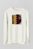 Bring Me the Horizon Baskılı Unisex Beyaz Sweatshirt
