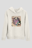 Bring Me the Horizon Baskılı Unisex Beyaz Hoodie