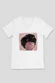 Bring Me the Horizon Baskılı Unisex Beyaz V Yaka Tişört
