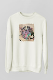 Bring Me the Horizon Baskılı Unisex Beyaz Sweatshirt
