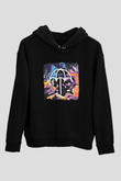 Bring Me the Horizon Baskılı Unisex Siyah Hoodie