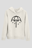 Bring Me the Horizon Beyaz Unisex Kapşonlu Sweatshirt