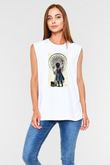 Bring Me the Horizon Beyaz Unisex Kolsuz Tişört