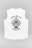 Bring Me the Horizon Beyaz Unisex Kolsuz Tişört