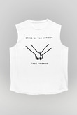 Bring Me the Horizon Beyaz Unisex Kolsuz Tişört