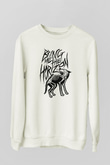 Bring Me the Horizon Beyaz Unisex Sweatshirt