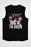 Bring Me the Horizon Siyah Unisex Kolsuz Tişört