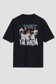 Bring Me the Horizon Siyah Unisex Oversize Tişört T-Shirt