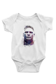 Brock Lesnar Baskılı Beyaz Unisex Bebek Body - Zıbın