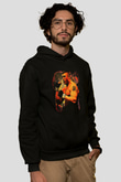 Brock Lesnar Baskılı Unisex Siyah Hoodie