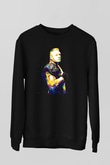 Brock Lesnar Baskılı Unisex Siyah Sweatshirt