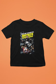 Brooklyn Nine-Nine Baskılı Siyah Unisex Çocuk Tişört