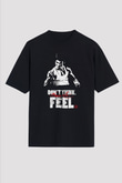 Bruce Lee Siyah Unisex Oversize Tişört T-Shirt