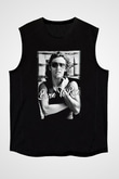 Bruce Springsteen Siyah Unisex Kolsuz Tişört